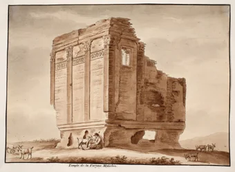 Temple de Fortuna Muliebre, 1833